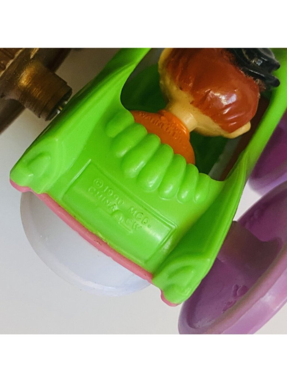 Vintage 1990 McDonald’s Happy Meal Tiny Toon Montana Max & Gogo Dodo Flip Car To - Picture 7 of 7
